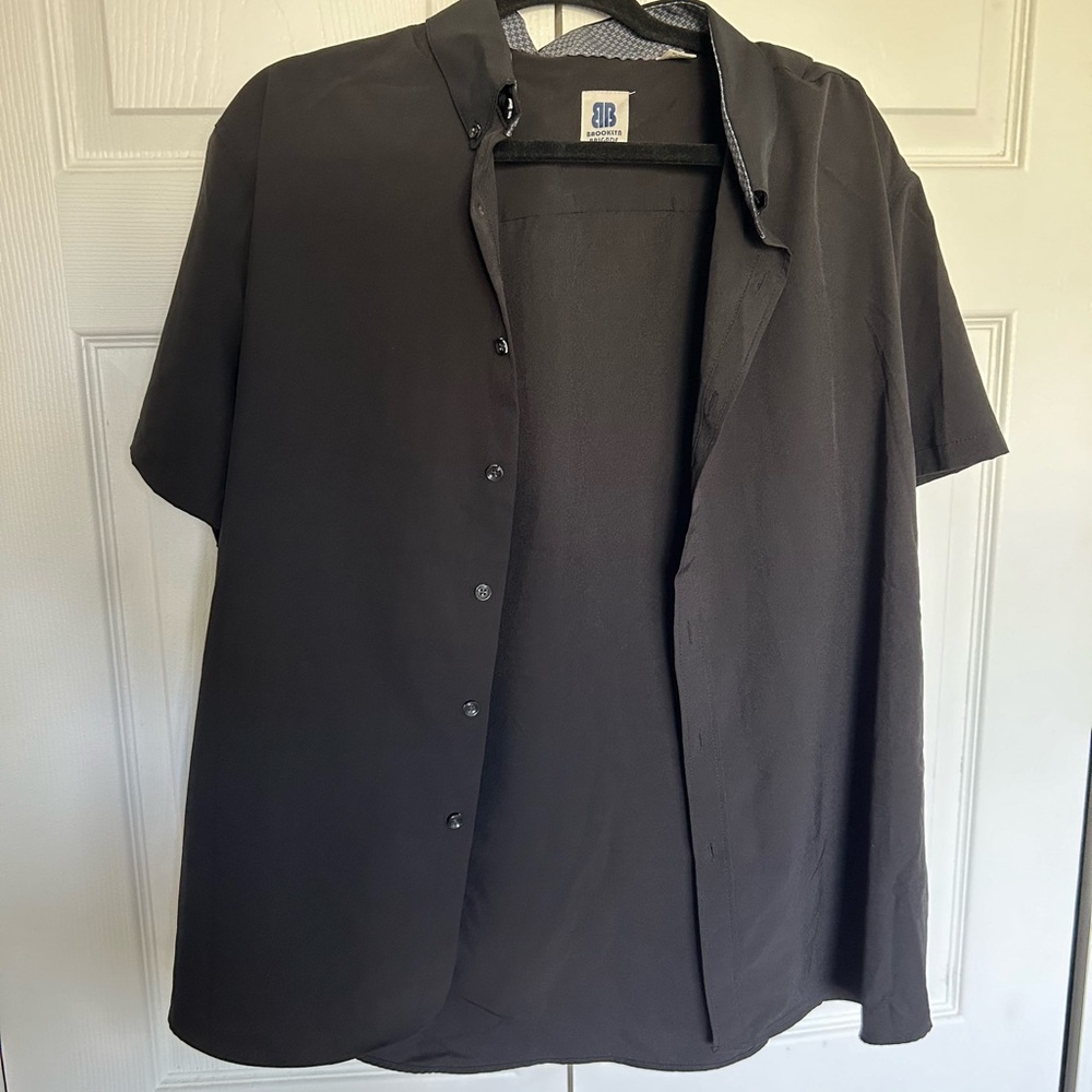 Men’s Button Down - Black - L